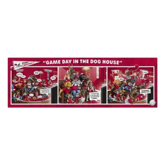 NFL Arizona Cardinals Game Day in the Dog House Puzzle - 1000Pc image {2}