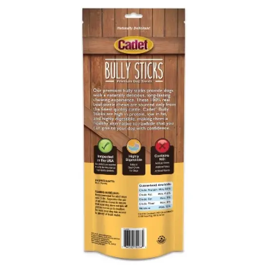 Cadet Bully Beef Sticks Large Dog Treats - 5 image {4}