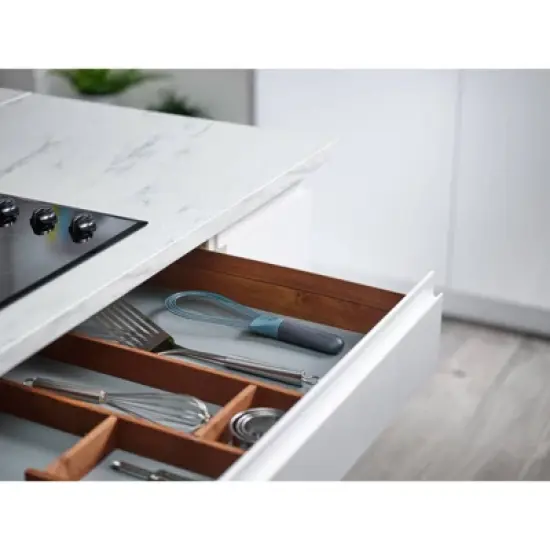 Joseph Joseph Twist Whisk Sky Blue: Silicone Collapsible Kitchen Tool, Dishwasher-Safe, 11.02" Length image {4}