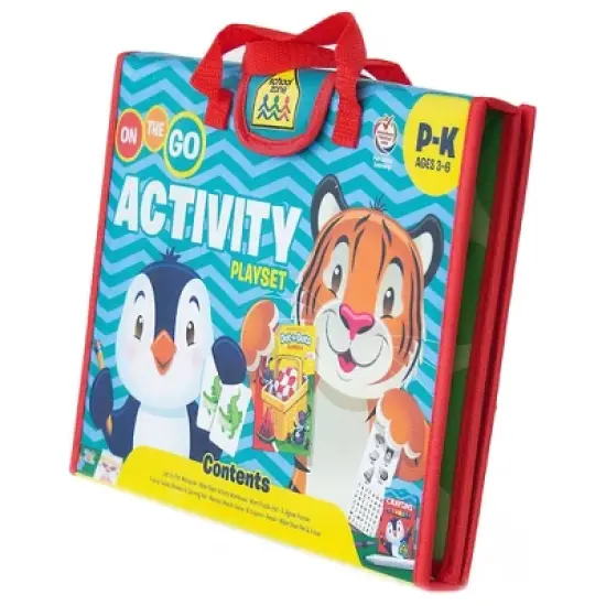 School Zone on the Go Activity Learning Playset - (Paperback) image {2}
