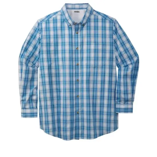 KingSize Men's Big & Tall Long Sleeve Wrinkle Free Sport Shirt image {10}