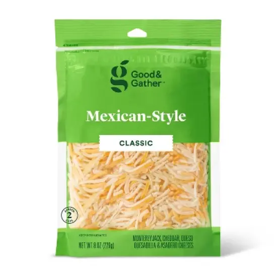 Shredded Mexican-Style Cheese - 8oz - Good & Gather&trade; image {4}