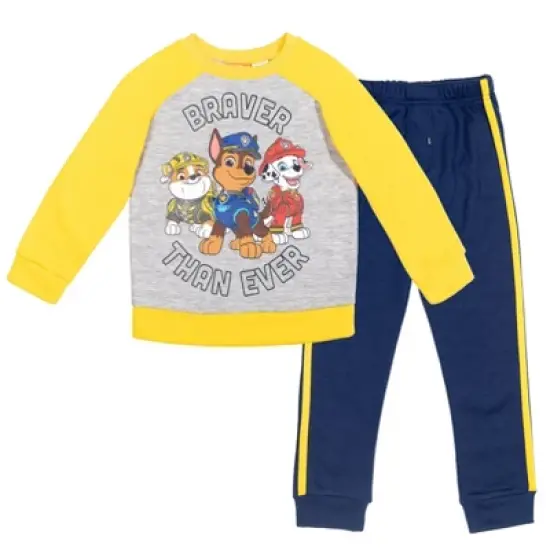 Paw Patrol Rocky Zuma Rubble Marshall Chase Fleece Sweatshirt and Pants Set Toddler image {7}