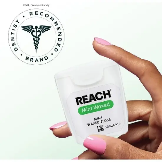 Reach Waxed Dental Floss Mint 55 Yards image {4}