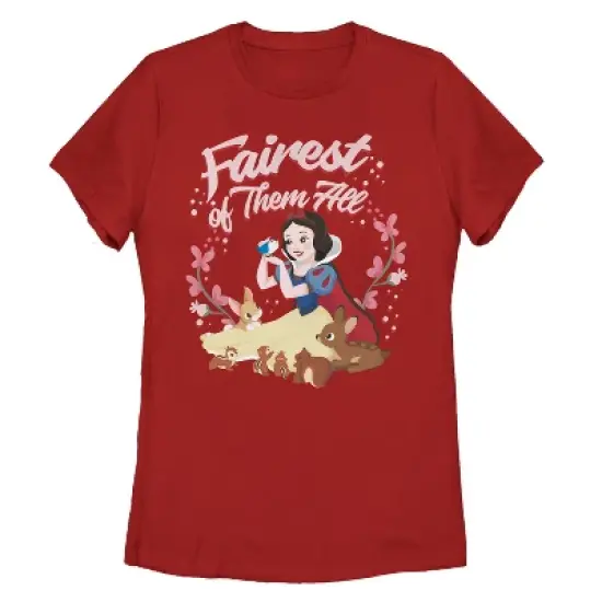 Women's Snow White and the Seven Dwarves Fairest Princess T-Shirt image {3}