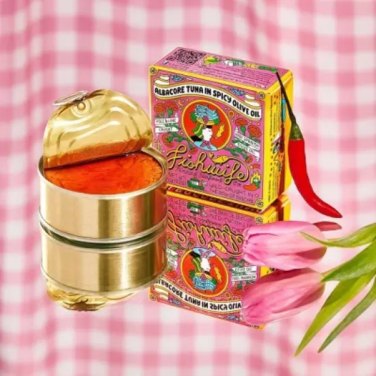 Fishwife Albacore Tuna in Spicy Olive Oil - 3.2oz image {1}