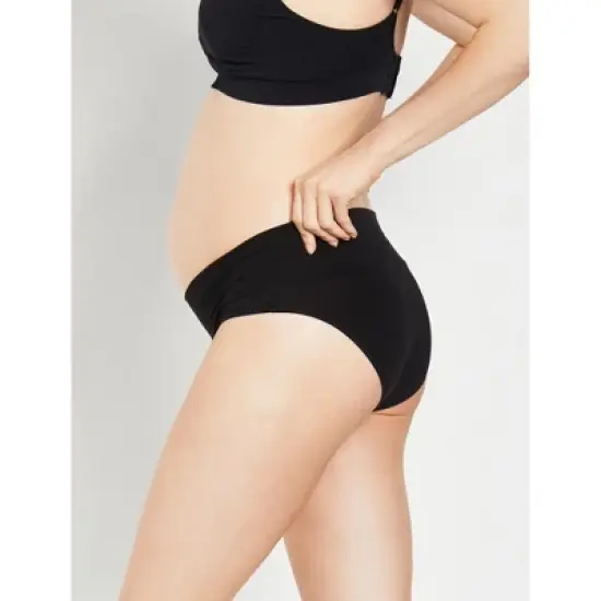 Fold Over Maternity Panty | Motherhood Maternity image {2}
