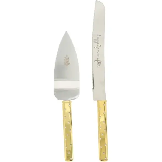 Happily Ever After Cake Knife and Server Set image {4}