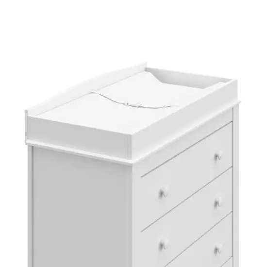 Graco Noah 3-Drawer Dresser with Removable Changing Table Topper image {6}