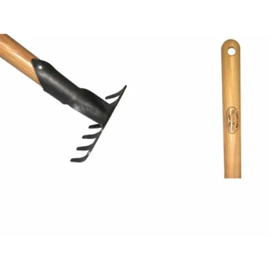 DeWit Junior Garden Rake &ndash; Long Handle, Lightweight & Durable image {3}
