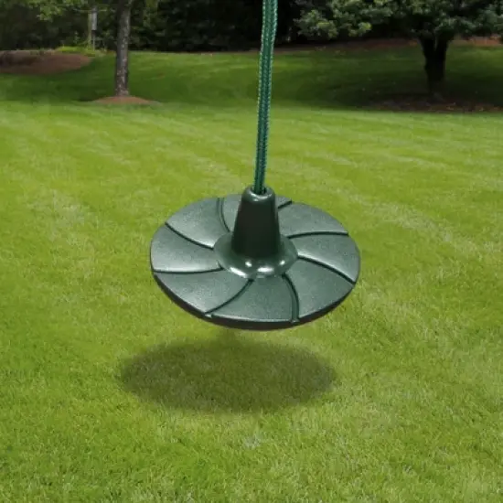 Gorilla Playsets Daisy Disc Swing - Green image {1}