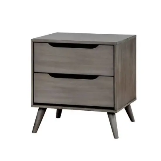Mid-Century Modern Nightstand - Benzara image {5}