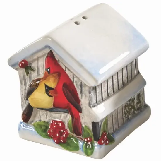 Park Designs Holiday Cardinal Love Red S&P Set image {1}