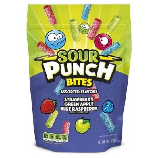Sour Punch Assorted Flavor Bites Candy - 9oz image {5}