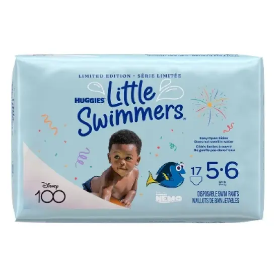 Huggies Little Swimmers Baby Swim Disposable Diapers &ndash; (Select Size and Count) image {6}