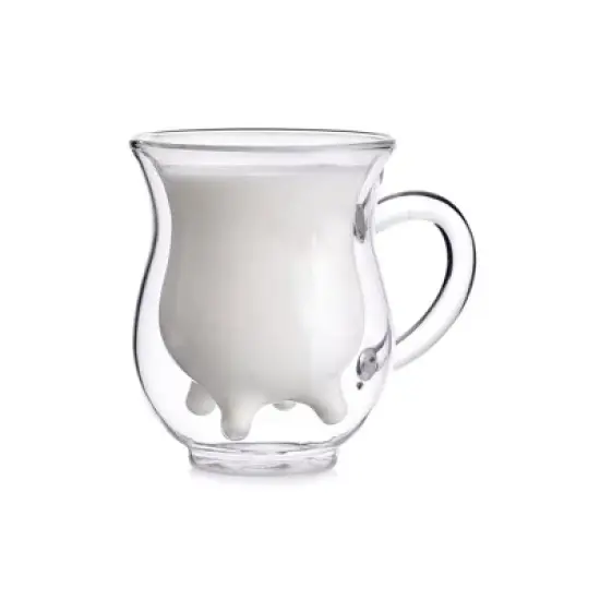 LEMONSODA Insulated Double Wall Cow Udder Milk Pitcher (8.5oz) image {5}