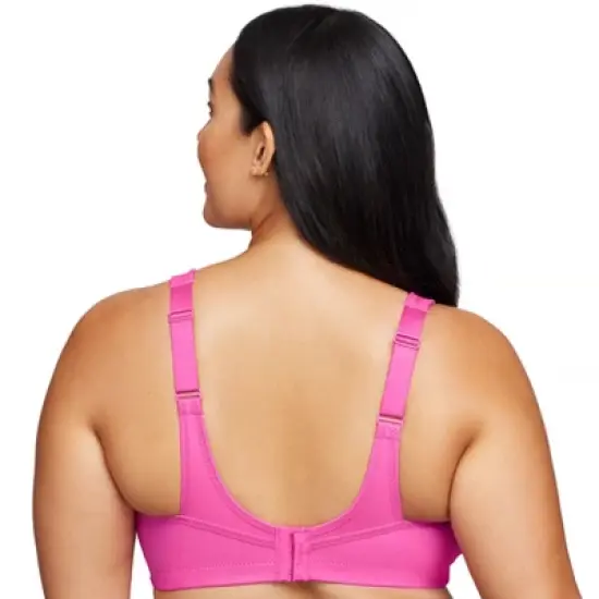 Glamorise Womens No-Bounce Camisole Sports Wirefree Bra 1066 Rose Violet image {1}