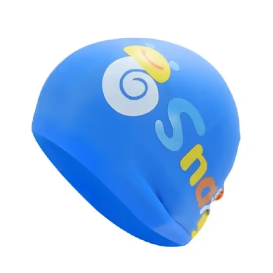 Unique Bargains Kid's Silicone Snail Swim Cap 1 Pc image {5}