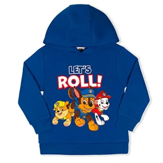 Nickelodeon Boy's 2-Pack Let's Roll! Paw Patrol Pullover Sweatshirt and Zippered Hoodie Set For Toddlers image {1}
