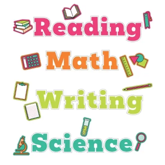 Carson Dellosa Education Wall Signs for Core Subjects Bulletin Board Set (37 pieces) image {5}