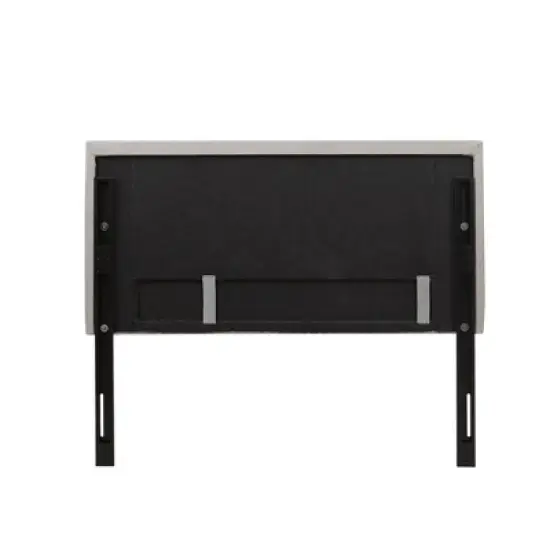 Rebecca Quilted Upholstered Headboard Gray - Ink+Ivy image {3}