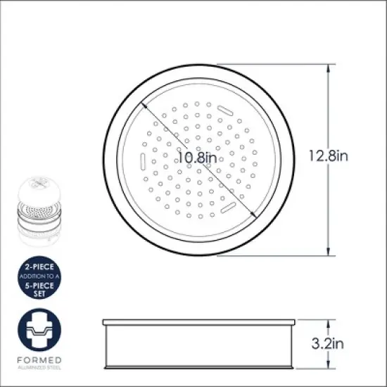 Nordic Ware Kettle Smoker Extender Kit image {4}