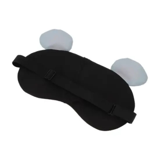 Soft Cartoon Mouse Eyes Sleep Mask Gray 1 Pc image {4}