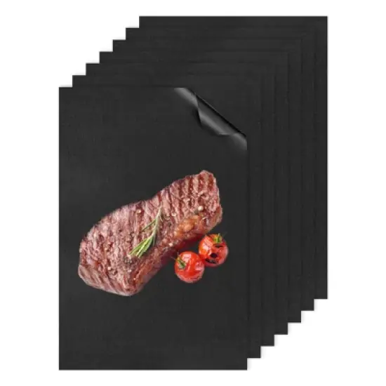 Unique Bargains M Nonstick Reusable Sheet Liner Grilling Mats image {10}