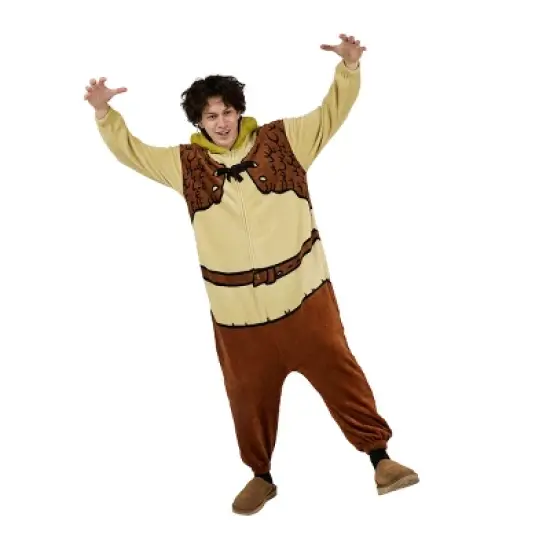 Shrek Men's Hooded Kigurumi Onesie Costume image {3}