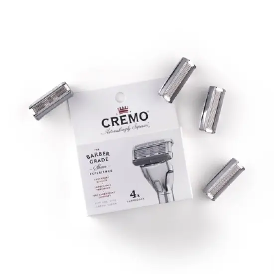 Cremo Barber Grade Razor Blade Refill - 4ct image {2}