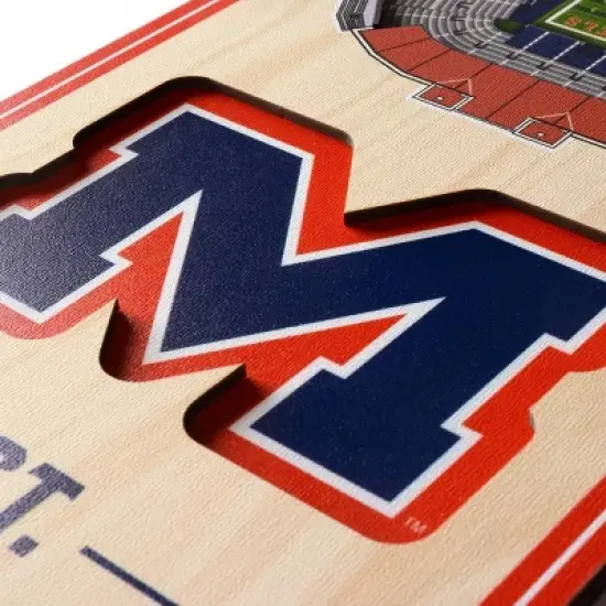 NCAA Ole Miss Rebels 6"x19" Stadium Banner image {3}