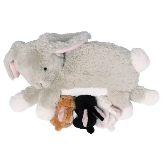 Manhattan Toy Nursing Nola Rabbit Nurturing Soft Toy image {3}