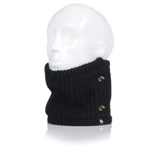 Women's Clyde Neck Warmer with buttons image {2}