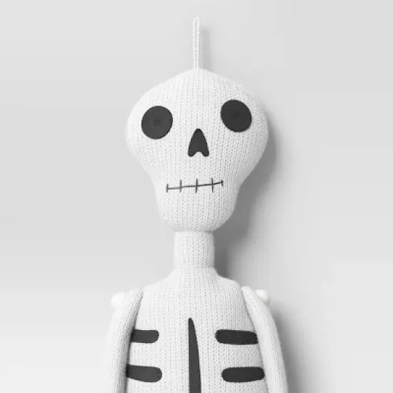 36" Knit Skeleton Halloween Decorative Sculptures - Hyde and EEK! Boutique&trade;: Indoor Decor image {2}
