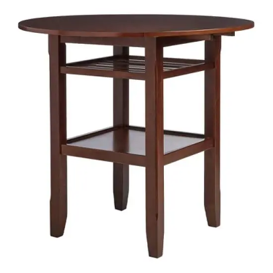 40" Tartys Dining Table Cherry - Acme Furniture image {2}