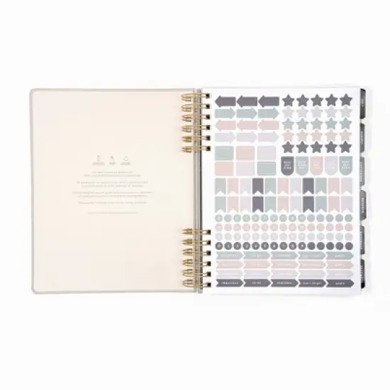 Altitude 2024-25 Weekly/Monthly Academic Planner 10"x8" Warm Gray image {2}