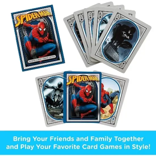 Aquarius Puzzles Marvel Spider-Man Nouveau Playing Cards image {1}