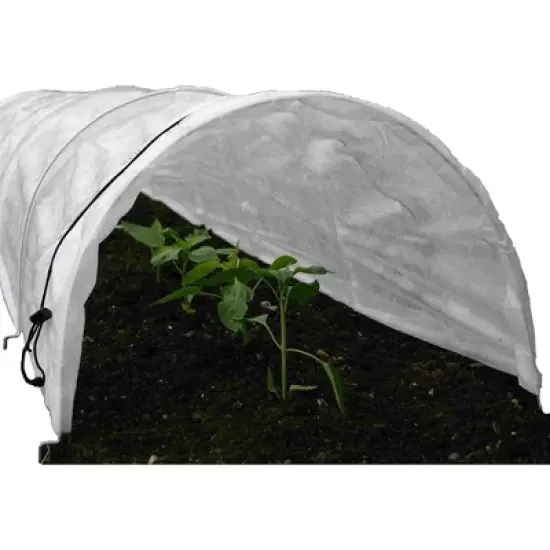 Bosmere Fleece Tunnel Plant Row Cover, 10-Feet, Green image {1}