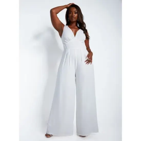 Rebdolls Women's Indira Wide Leg Jumpsuit image {2}