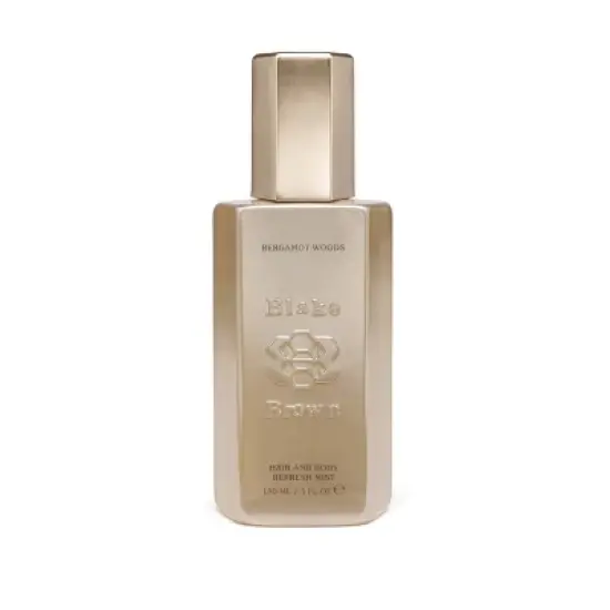 Blake Brown Hair and Body Refresh Mist - Bergamot Woods &ndash; Fresh Citrus Fragrance - 5 fl oz​ image {12}