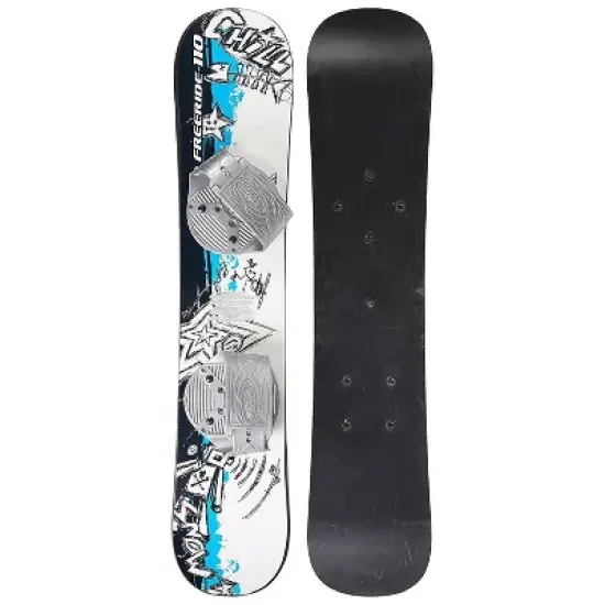 Emsco ESP 110 cm Freeride Snowboard Step In Adjustable Bindings 42.8'' image {1}