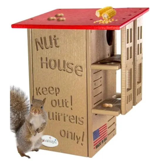 JCS Wildlife Ultimate Squirrel House Nesting Box image {14}