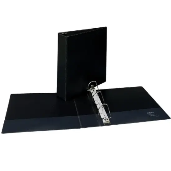 Avery Durable 3 Ring Binder, 2" Slant Rings, 1 Black Binder (27550) image {6}
