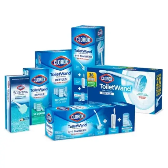 Clorox ToiletWand Disinfecting Refills Disposable Wand Heads - 20ct image {4}