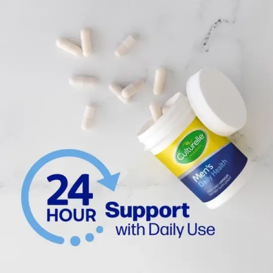 Culturelle Men's Daily Health Dietary Supplements Capsules - 30ct image {7}