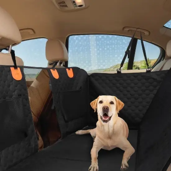 Dog Car Seat Cover Waterproof Scratchproof Pet Car Rear Protector Mat Pet image {15}