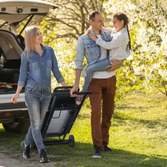 RoyalGourmet Portable 3-Burner Gas Griddle PD3001TG Black image {10}