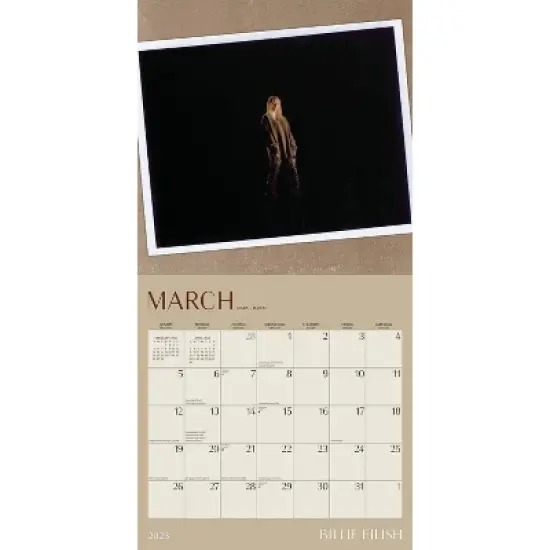 2023 Square Wall Calendar Billie Eilish - BrownTrout image {2}