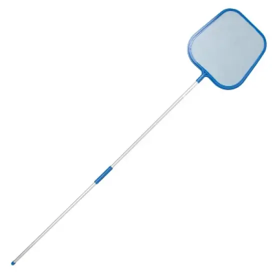 Poolmaster Swimming Pool Leaf Skimmer with 4" 2pc Pole - Essential Collection image {5}