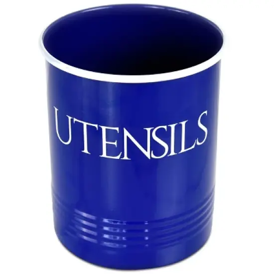 Outshine Co Large Kitchen Utensil Holder and Farmhouse Decor with Matching Salt and Pepper Shakers image {12}